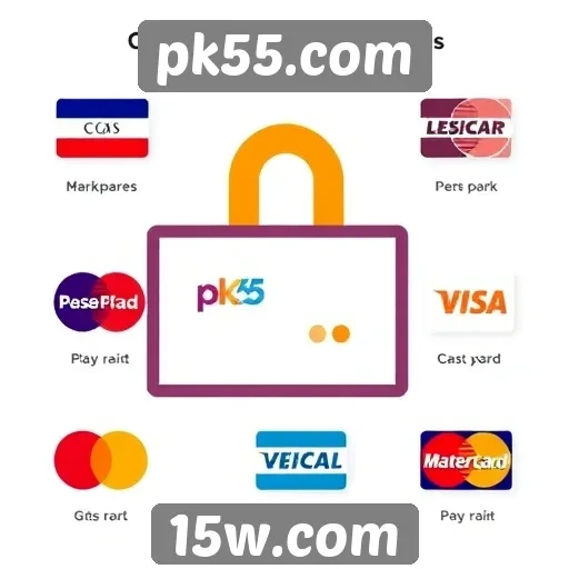 Métodos de pagamento aceitos no pk55.com